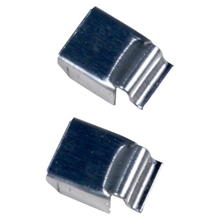 Phifer Phifer Mill Silver Aluminum 5/16 in. W X 5/8 in. L Crossbar Screen Clips 10 pk 3047255